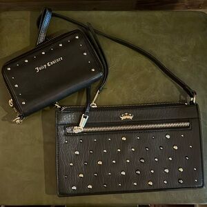 Juicy couture purse and wristlet set
